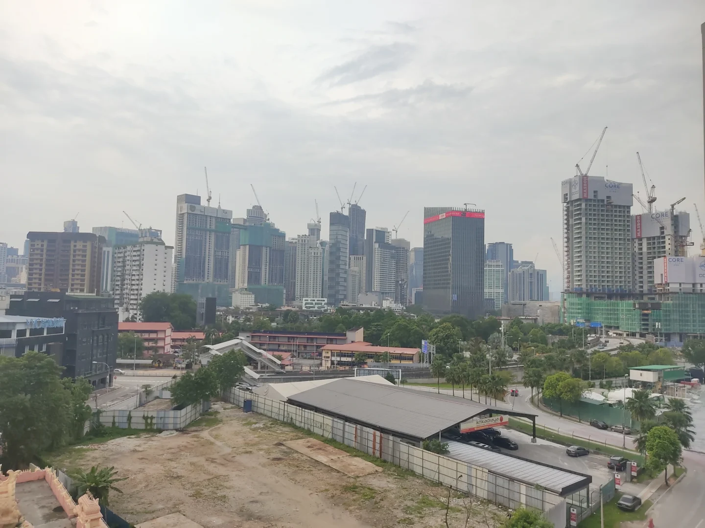 Bukit Bintang viewed from ICC Pudu