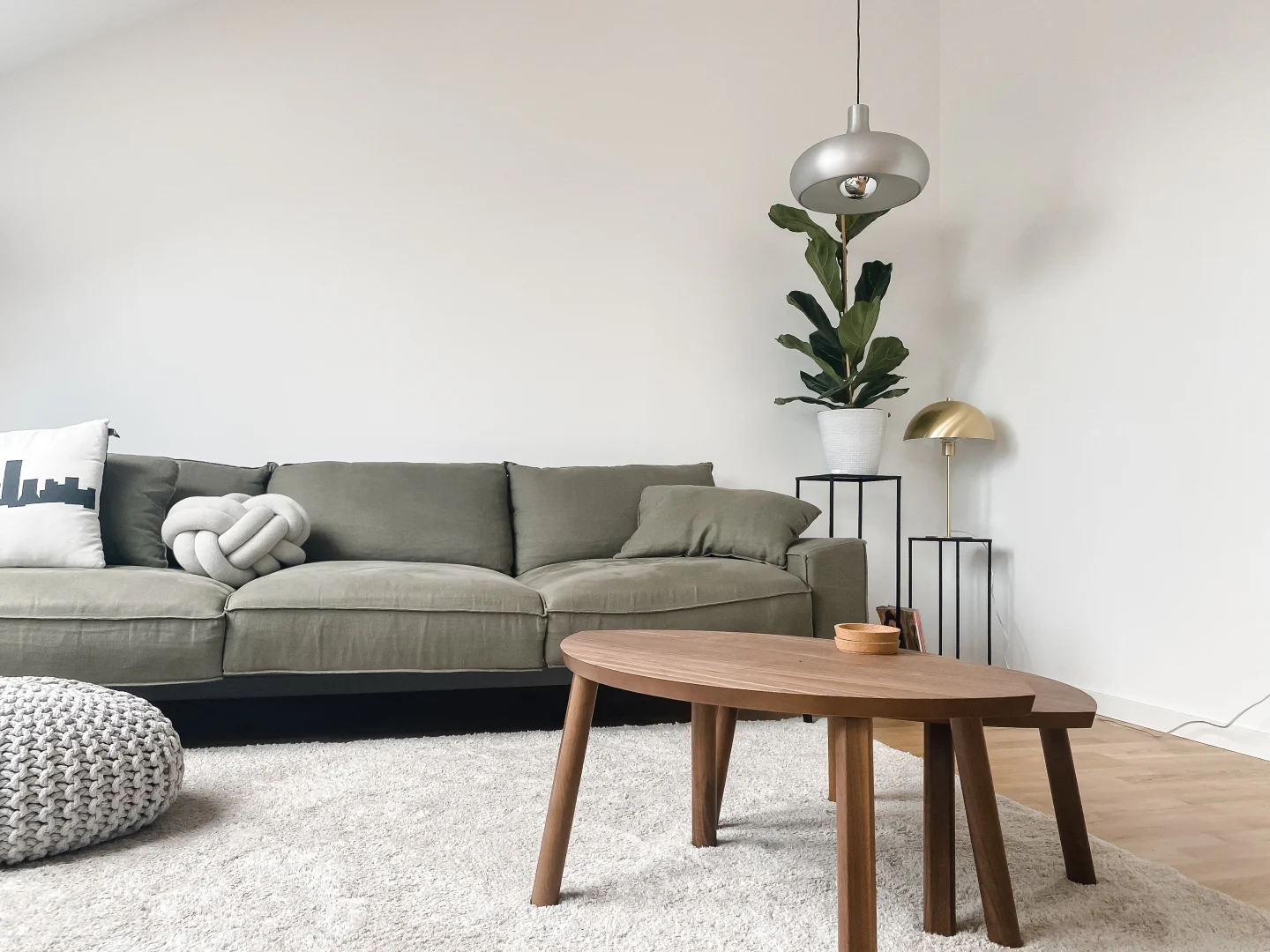 Furnished living room — illustrative image